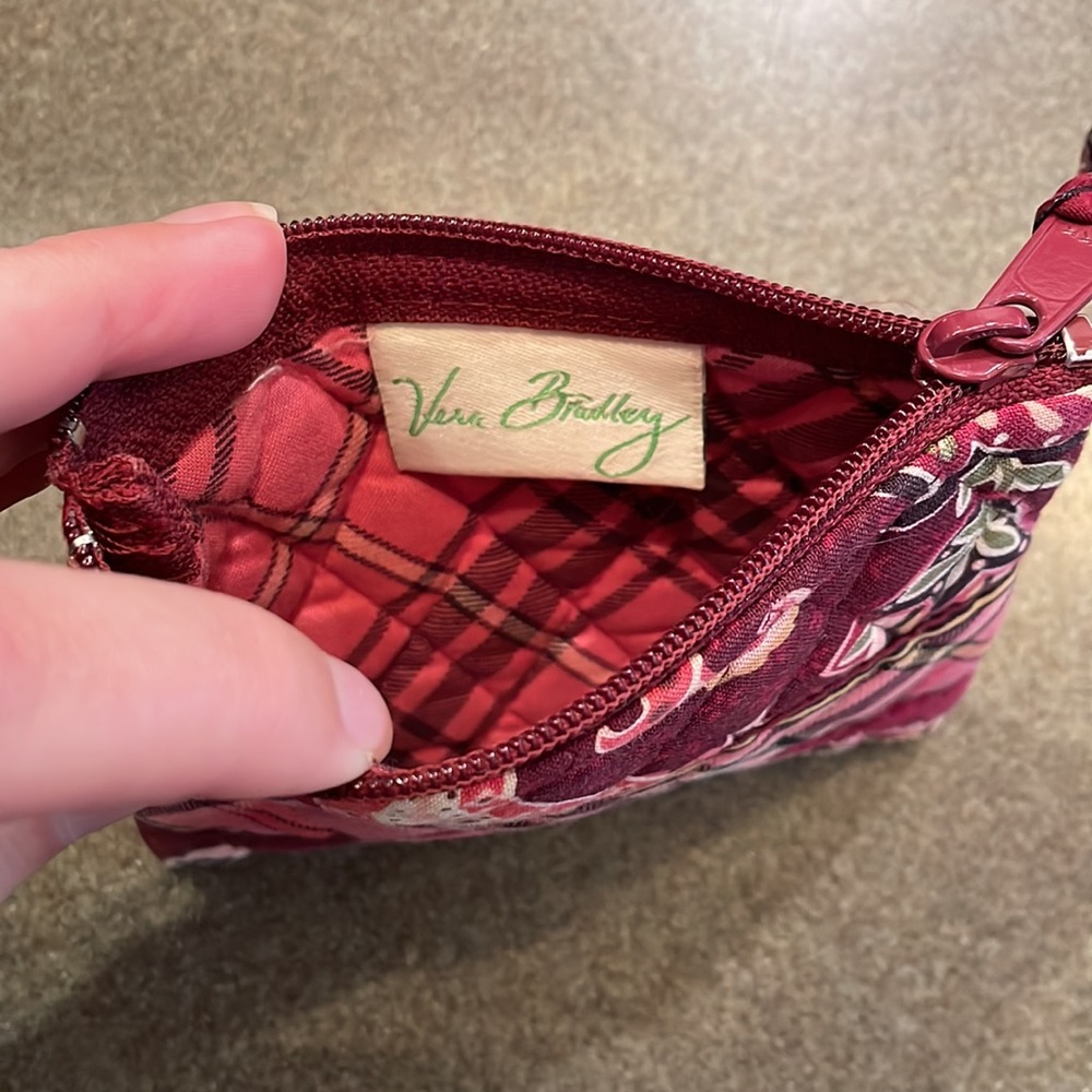 Vera Bradley coin purse zippered pouch - Picture 3 of 6
